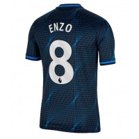 Chelsea Enzo Fernandez #8 Vieraspaita 2023-24 Lyhythihainen